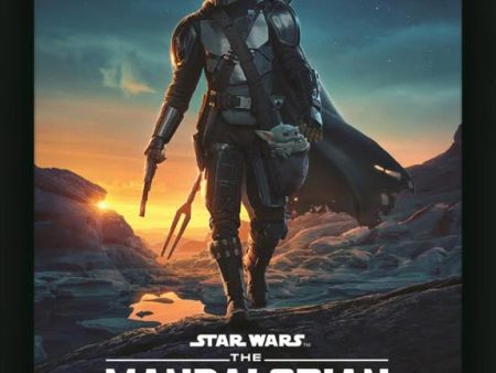 Quadro 3D Star Wars The Mandalorian Nightfall For Sale