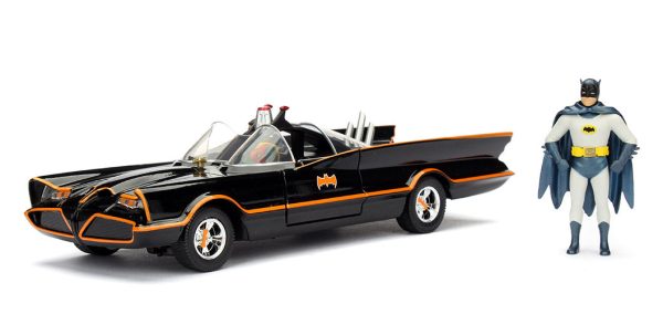 JADA Batman 1966 Batmobile Die-Cast Scala 1:24+Batman Sale