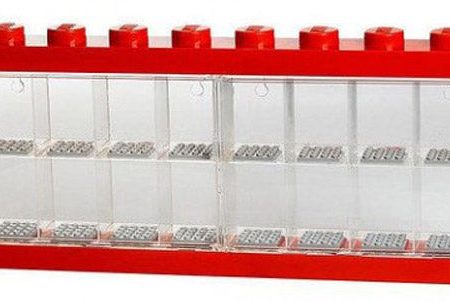 Espositore LEGO Minifigure 16 Posti Rosso Cheap