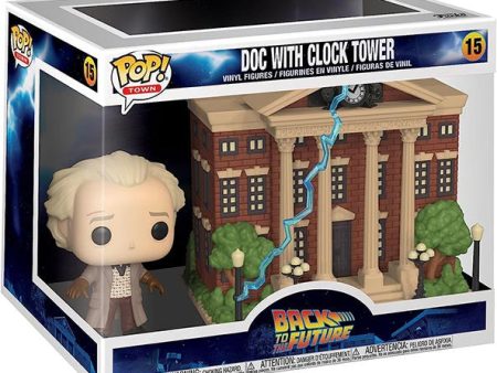 FUNKO POPS Town Back to the Future Doc w Clock Tower 15 Online now