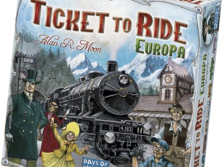 Ticket to Ride Europa - scatola base For Discount