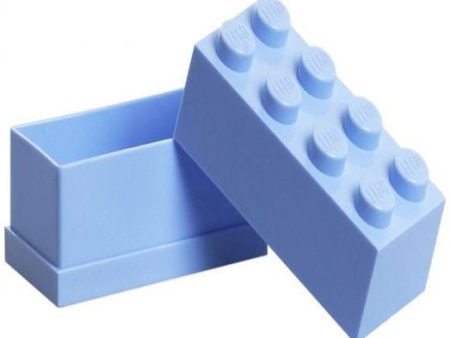 Contenitore LEGO Mini Box 8 Azzurro For Discount