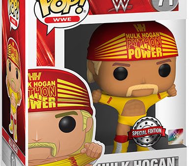 FUNKO POPS WWE Wrestlemania 3 Hulk Hogan 71 For Discount