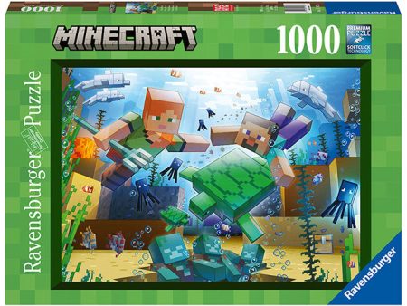 Puzzle 1000pz Minecraft Mosaic on Sale