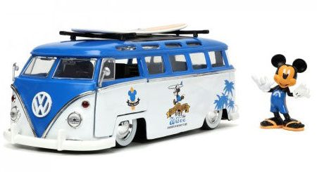 JADA Mickey Mouse Volkswagen T1 Scala 1:24 For Sale