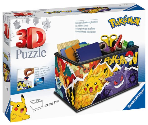 Puzzle 3D 216pz Storage Box Pokemon Supply