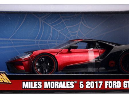 JADA Spider-Man Miles Morales 2017 Ford GT Die-Cast 1:24 Supply