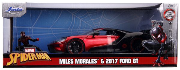 JADA Spider-Man Miles Morales 2017 Ford GT Die-Cast 1:24 Supply