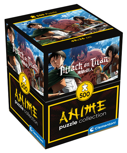 Puzzle 500pz Attack on Titans 02 Box Cube Sale