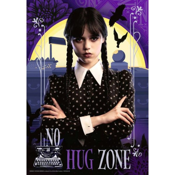 Puzzle 300pz Wednesday No Hug Zone Online Hot Sale