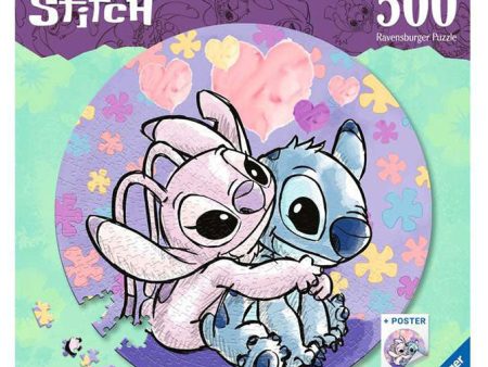 Puzzle 500pz Disney Stitch & Angel Abbraccio For Discount