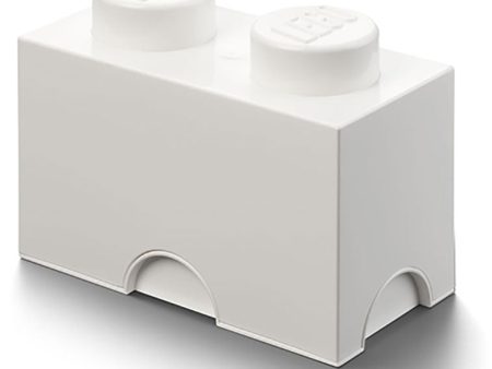 Contenitore LEGO Brick 2 Bianco Online Hot Sale