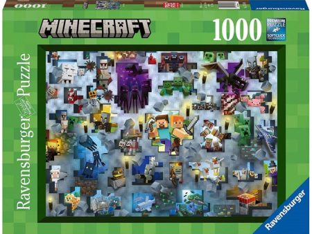 Puzzle 1000pz Minecraft Mobs Online