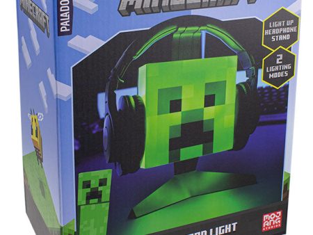 Paladone Lampada Stand per Cuffie Minecraft Creeper Supply