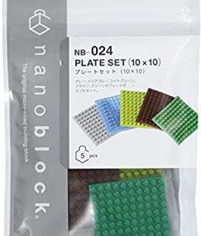 NANOBLOCK Plate Set 10x10mm (5pz) Sale