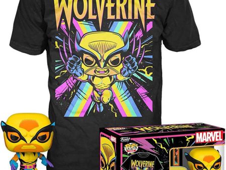 FUNKO TEE+POP Wolverine Blacklight M Sale