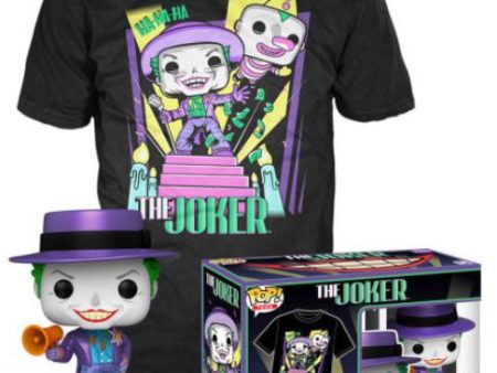 FUNKO TEE+POP Batman 89 Joker w Speaker Metallic XL For Cheap