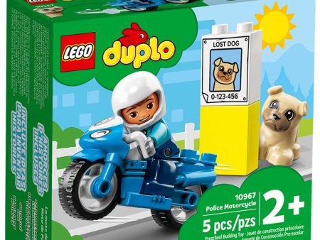 10967 Duplo Motocicletta della Polizia Online Hot Sale