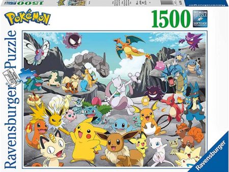 Puzzle 1500pz Pokemon Classics Sale