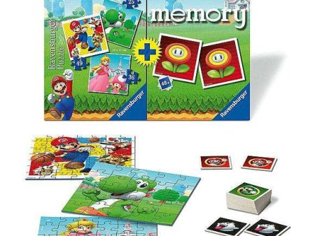 Puzzle (3 Puzzle) Super Mario + Memory For Sale