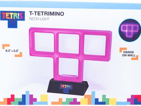 Lampada Neon Tetris Purple Tetrimino T Online Hot Sale