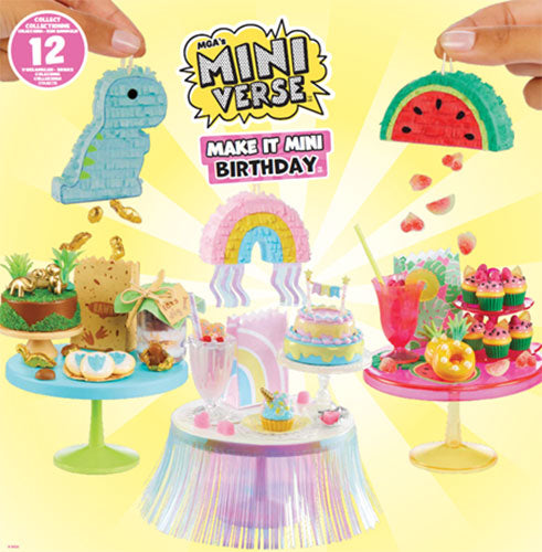 Miniverse Make It Mini Birthday 1pz Online now