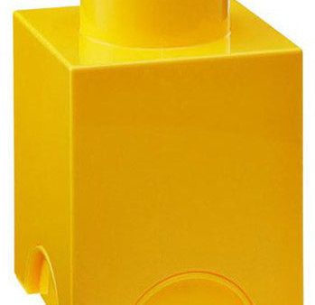 Contenitore LEGO Brick 1 Giallo Supply