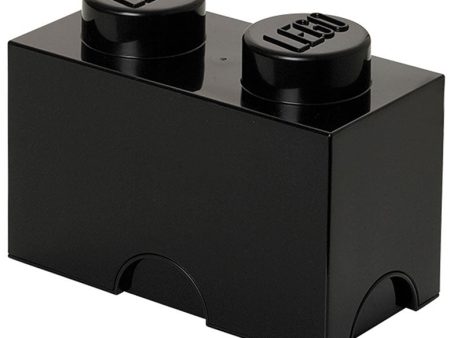 Contenitore LEGO Brick 2 Nero on Sale