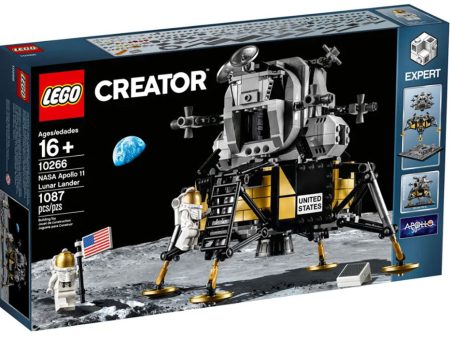 10266 Creator Expert NASA Apollo 11 Lunar Lander RARE Hot on Sale