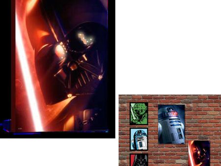 Quadro Luminoso Star Wars - Darth Vader Sale