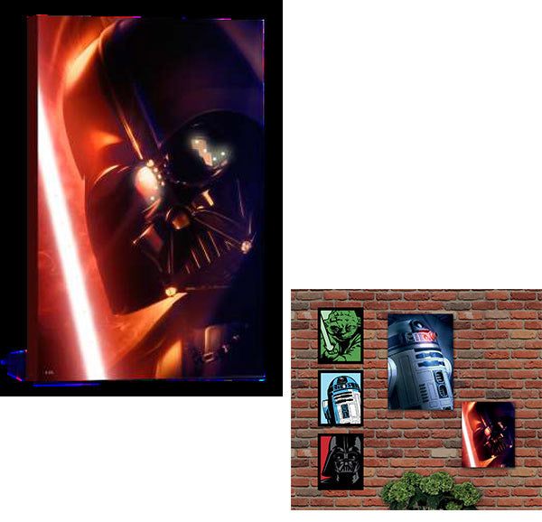 Quadro Luminoso Star Wars - Darth Vader Sale