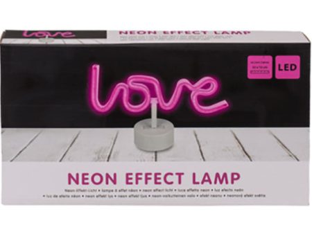 Lampada Neon Love Cheap