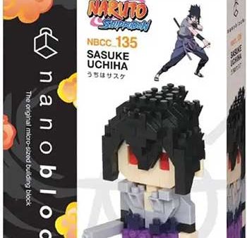 NANOBLOCK Naruto Sasuke Uchiwa on Sale