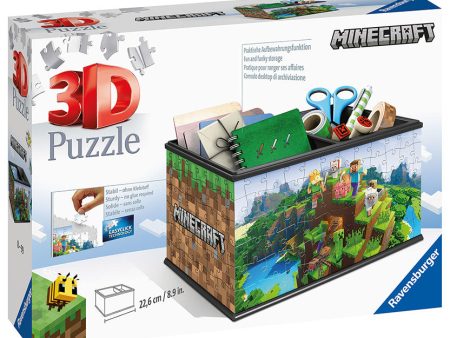 Puzzle 3D 216pz Storage Box Minecraft Cheap