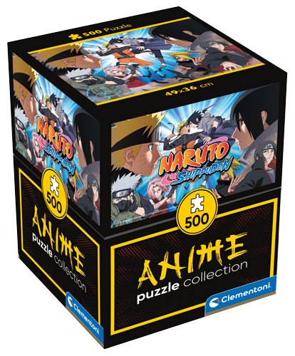 Puzzle 500pz Naruto Shippuden Naruto Vs. Sasuke Box Cube Supply