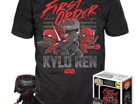 FUNKO TEE+POP Star Wars First Order Kylo Ren XL Fashion