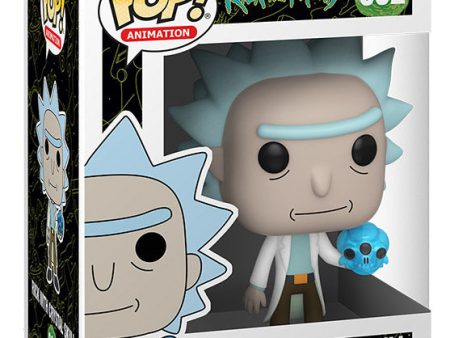 FUNKO POP Rick and Morty Rick w Crystal Skull 692 Cheap