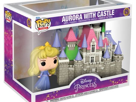 FUNKO POPS Town Disney Princess Aurora w Castle 29 Hot on Sale