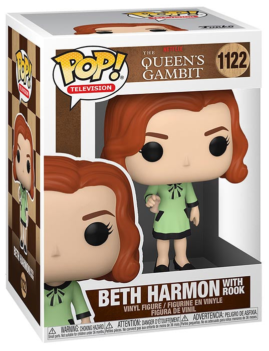 FUNKO POP Regina degli Scacchi Beth Harmon w Rook 1122 For Cheap