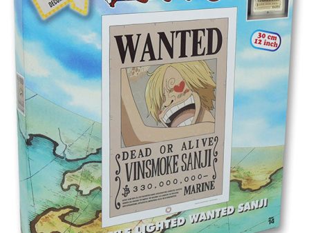 Lampada da Muro One Piece Wanted Sanji Cheap