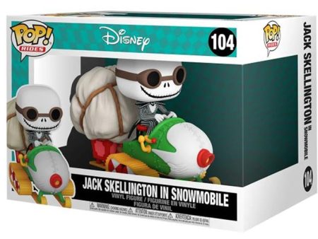 FUNKO POPS Rides Nightmare B.C. Jack in Snowmobile 104 For Cheap