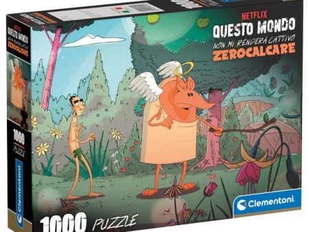 Puzzle 1000pz Zerocalcare Il Mondo Non Mi Rendera  Cattivo Online