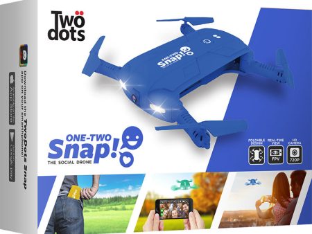 TWO DOTS Snap The Social Drone Blu Sale