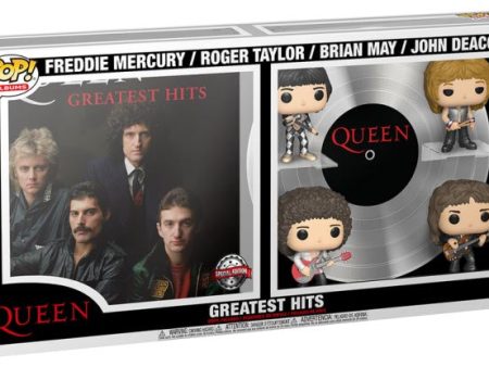 FUNKO POPS Albums Deluxe Queen Greatest Hits 4 Pack 21 For Cheap