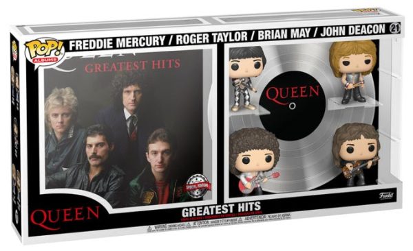 FUNKO POPS Albums Deluxe Queen Greatest Hits 4 Pack 21 For Cheap