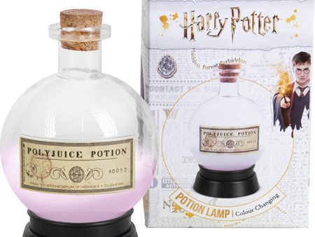 Lampada Multicolore Harry Potter Pozione Polisucco 14cm Online Hot Sale