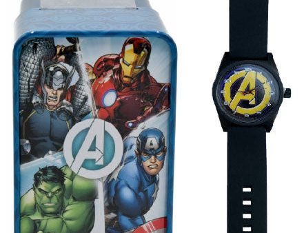 Orologio da Polso Analogico Marvel Avengers Logo Giallo Online Hot Sale