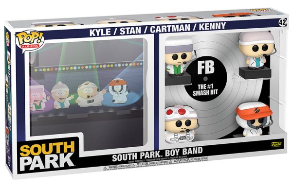 FUNKO POPS Albums Deluxe South Park Boy Band 4 Pack 42 For Cheap