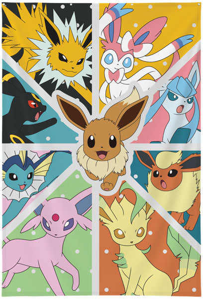 Wall Decor Pokemon Eevee Transformation 125x85cm For Discount