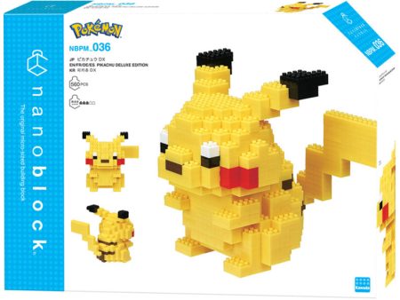 NANOBLOCK Pokemon Pikachu Deluxe Online Hot Sale